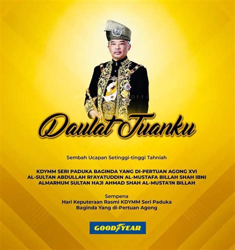 yang di pertuan agong birthday 2017 - Trevor Metcalfe