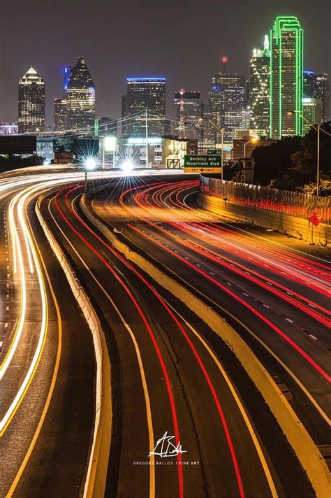 Dallas Texas Skyline Print, Downtown Dallas, Dallas Wall Art, Dallas ...