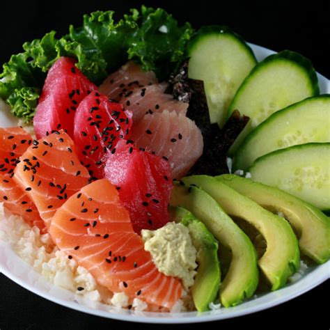 Chirashi Bowl Recipe [With Low Carb / Keto Options!] - Low Carb Hoser