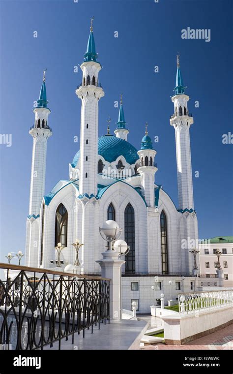 Qolsharif mosque minaret/ Kazan Stock Photo - Alamy