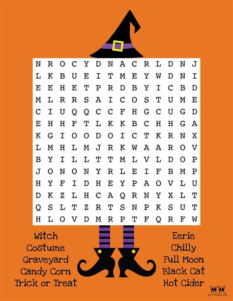 Free Printable Halloween Word Searches | Printabulls