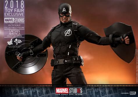 EXCLUSIVE Hot Toys Concept Art Captain America Figure Pre-Order! - Marvel Toy News