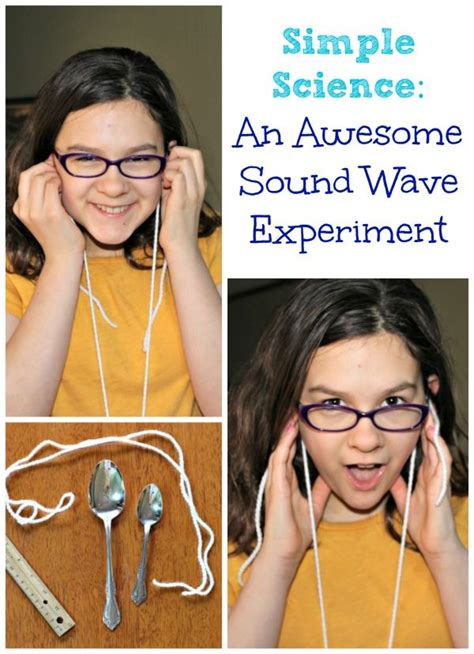 Sound Wave Experiments for Middle School & Elementary Kids | Sound ...