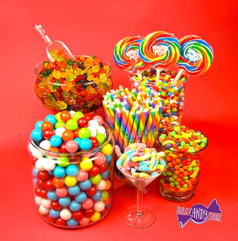 DIY Rainbow Candy Buffet - Bulk Candy Store