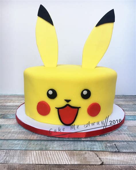 79+ Printable Pikachu Pokemon Cake Template