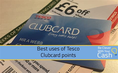 Five best uses of Tesco Clubcard points | Be Clever With Your Cash