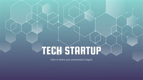 Tech Startup Google Slides and PowerPoint Template