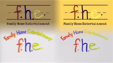 Family Home Entertainment logo comparison (original and remake) - YouTube