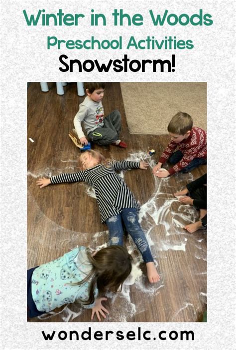 Snowstorm! (With images) | Preschool activities, Preschool, Daycare activities