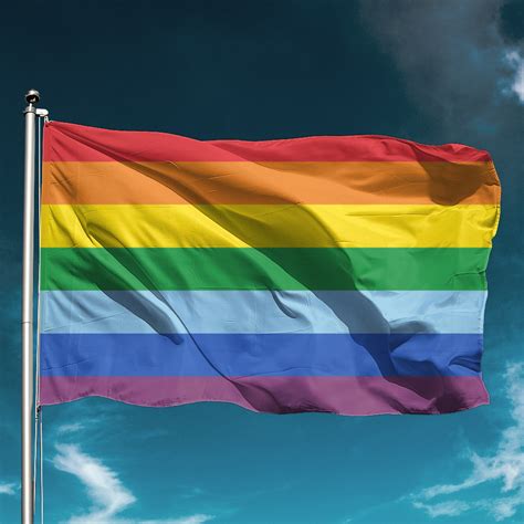 Gay Pride Rainbow Flag – Rosy Rainbow