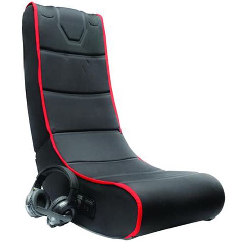 SYLVANIA Rocker Gaming Chair Built in Speakers with Gaming Headset | BuyDig.com