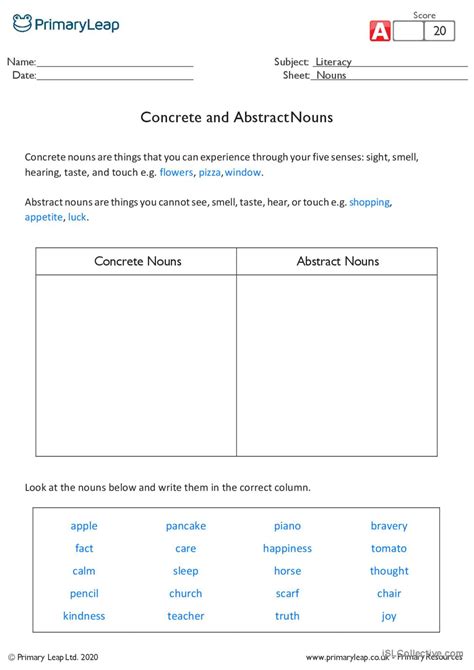 Nouns Worksheets Concrete Nouns Worksheets Concrete Nouns Nouns | SexiezPicz Web Porn