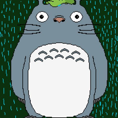 Editing My Neighbor Totoro GIF - Free online pixel art drawing tool - Pixilart