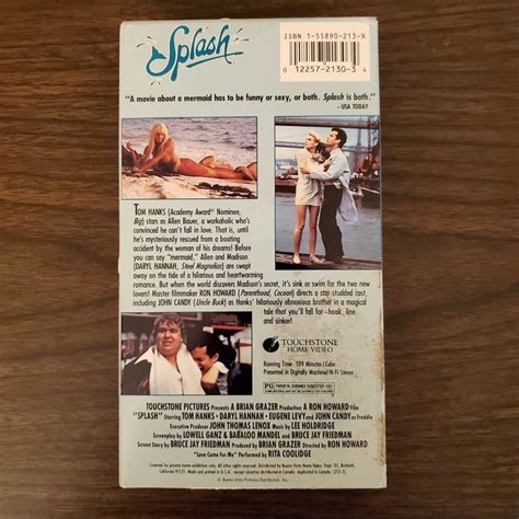 Big VHS and Splash VHS Tom Hanks Daryl Hannah Romantic | Etsy