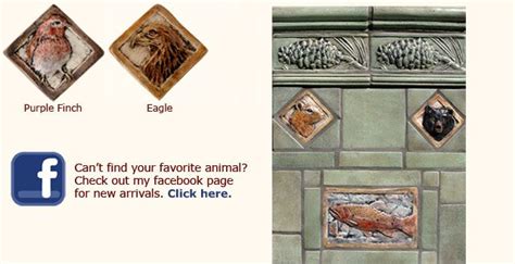 an advertisement for facebook with pictures of animals on the wall and below it is a caption ...