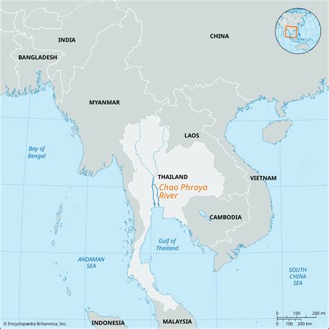 Chao Phraya River | Thailand, Map, & Facts | Britannica