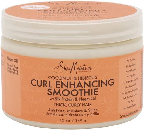 Shea Moisture Curl Enhancing Smoothie Crème pour les Cheveux 12 oz: Amazon.fr: Beauté et Parfum