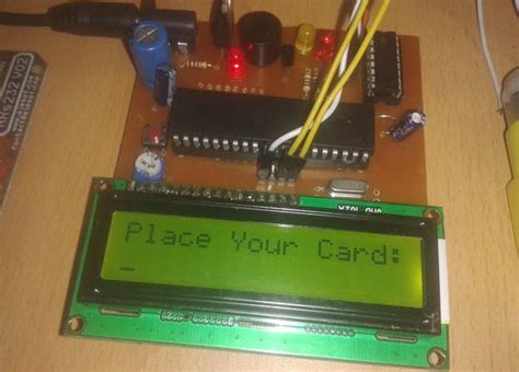 RFID Based Attendance System using 8051 Microcontroller: Project with ...