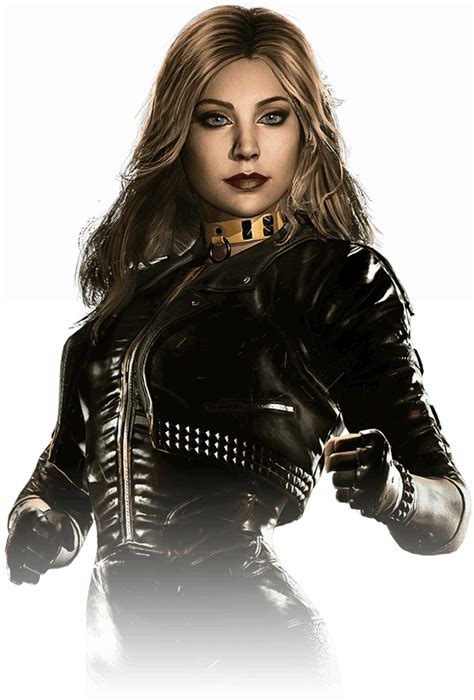 Black Canary Injustice 2 Portrait PNG by DarkVoidPictures on DeviantArt