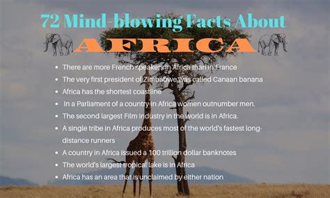 72 Interesting And Amazing Facts About AFRICA