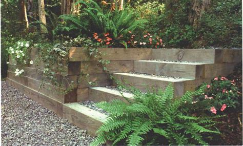 How To Build A Garden Retaining Wall With Wood | Fasci Garden