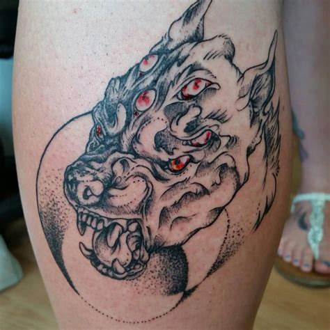 Hell hound tattoo by DominoTwist on DeviantArt