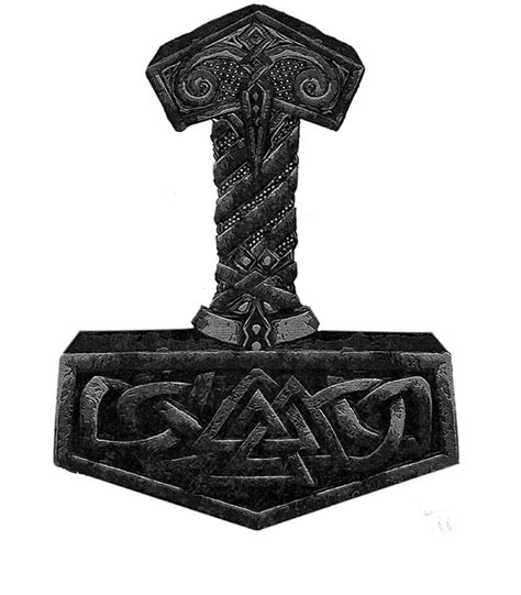 Mythological Mjolnir by themightythorpe | Download free STL model ...