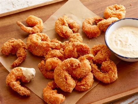 Fried Shrimp with Spicy Remoulade Recipe | The Neelys | Food Network