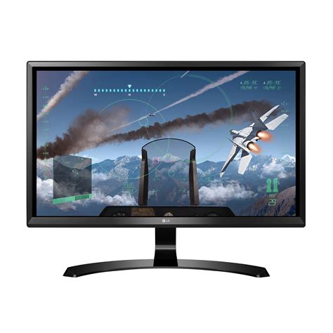 LG 24UD58-B Monitor 24" 4K UHD (3840 x 2160) IPS Display, FreeSync, On-Screen Control, Screen ...