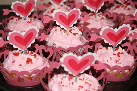 Free Images : sweet, flower, petal, celebration, heart, decoration, food, red, pink, cupcake ...