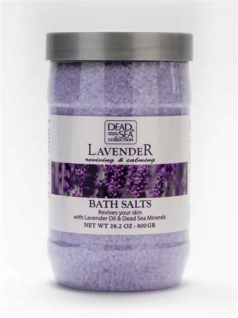 Lavender Bath Salts - Dead Sea Collection