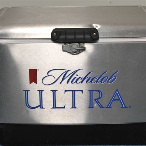 Stainless Steel Michelob Ultra Cooler | EBTH