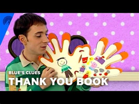 Blue's Clues | Thank You Book (S3, E29) | Paramount+ - YouTube