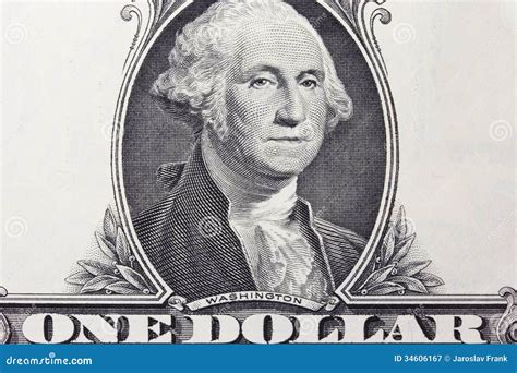 Closeup 1 dollar bill stock image. Image of america, exchange - 34606167