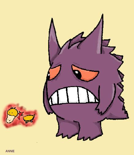 Sad Gengar by cyndaquilannie on DeviantArt