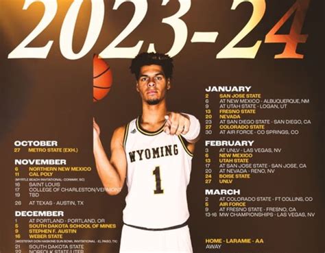 UW 2023-24 Basketball Schedule - GoWyoGo: Wyoming Cowboys Football ...