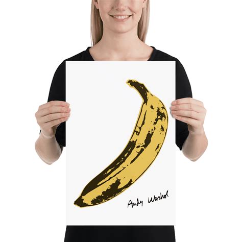 Art-O-Rama - Andy Warhol’s Banana 1967 Pop Art Poster