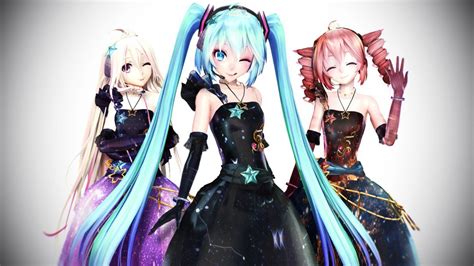 MMD TDA: Galaxie Girls Download!! (Update!) by AmaneHatsura | Vocaloid, Miku, Hatsune miku