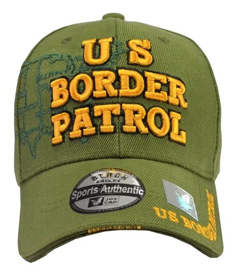 US Border Patrol hat Green map of USA fully by incrediblegiftscom