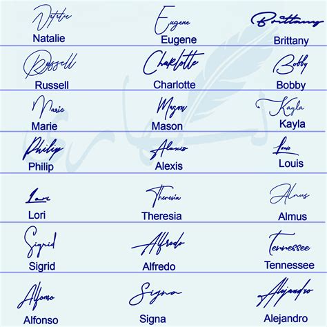 Online Cursive Signature - Signature Write