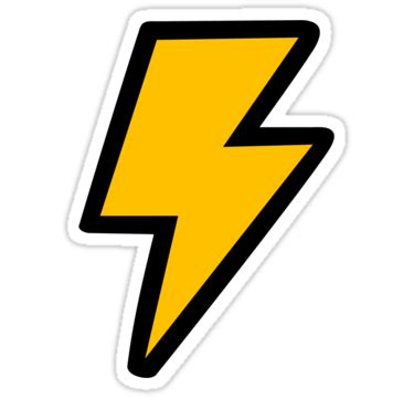 Cartoon lightning bolt clipart - Clipartix