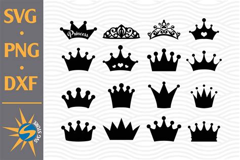 Princess Crown Silhouette Clip Art