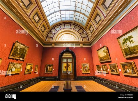 England, London, Trafalgar Square, National Gallery, Interior View ...