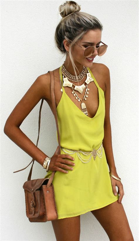 Summer Dress Ibiza Fashion, Look Fashion, 90s Fashion, Fashion Outfits ...