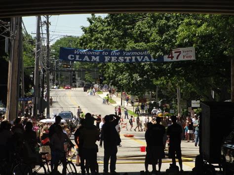 Yarmouth Clam Festival in Yarmouth, Maine!