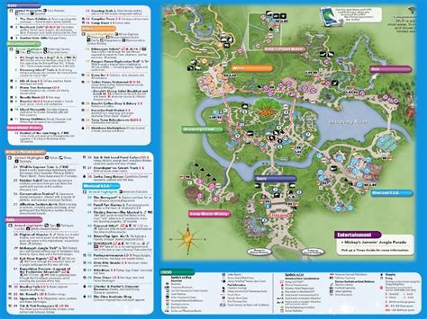 WDW Printable Maps Printable Maps, Printables, Presentation Slides ...