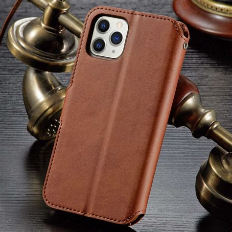 Magnetic Leather Wallet Flip Cover For Apple iPhone 12 PRO MAX Mini Case Card | eBay