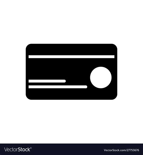 Debit card Royalty Free Vector Image - VectorStock