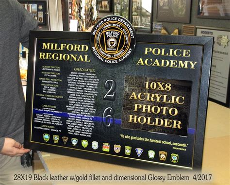 Custom Academy Framing for Military and Law Enforcement