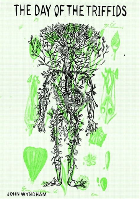 Day Of The Triffids (Book Cover by Aliyah Hussain) A2 Screen-Print ...